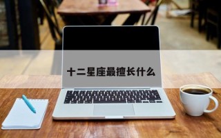十二星座最擅长什么