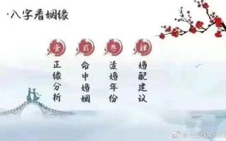 八子算命免费算姻缘(八字免费算姻缘算命)